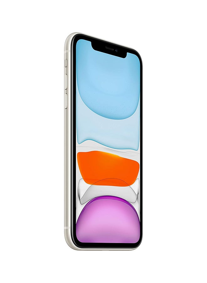 Apple - Renewed - iPhone 11 128GB White 4G - International Version - Image 1