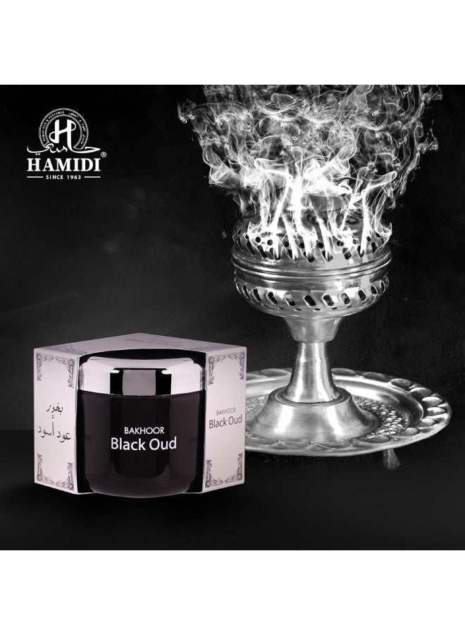 Hamidi Black Oud 100% Pure Oriental Bakhoor, Arabic Incense, Home Fragrances, Use With Burner Or Charcoal, Relax feeling, Refreshing, Use Every where Black/Silver 70grams - pnsku/N42632285A/45/_/1721711329/965dee3c-c80e-4bc8-afdc-fc6748489f33