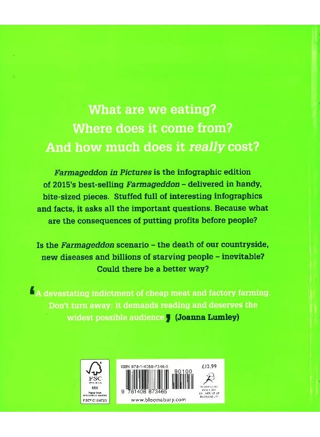 Farmageddon In Pictures: The True Cost Of Cheap Meat In Bite-Sized Pieces Paperback English by Philip Lymbery - Image 2