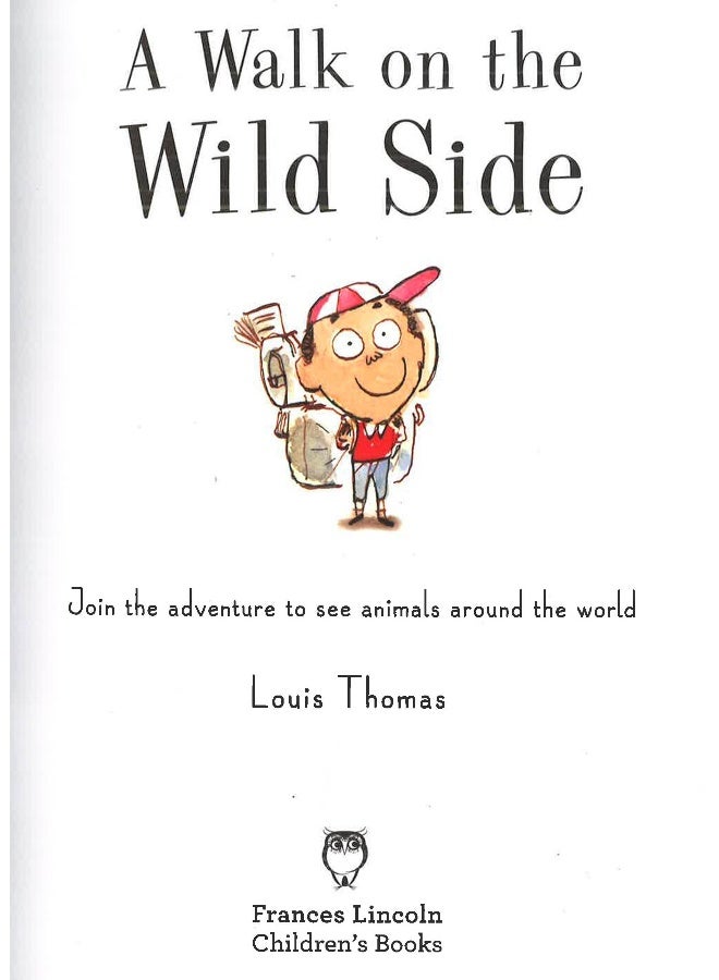 A Walk On The Wild Side Hardcover English by Thomas Louis - Image 3