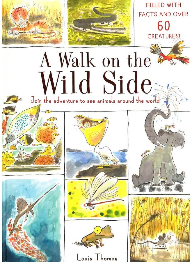 A Walk On The Wild Side Hardcover English by Thomas Louis - Image 1