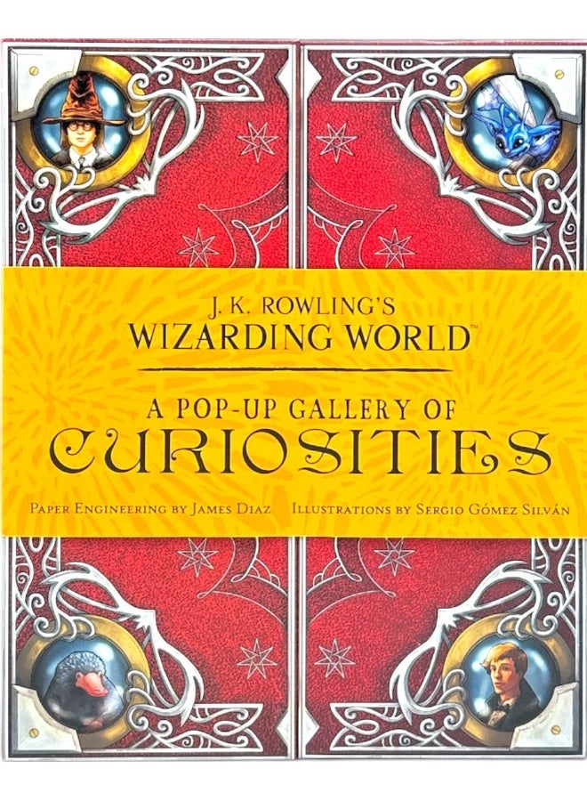 Wizarding World Pop-Up Gallery Of Curiosities Hardcover English by James Diaz - Image 1