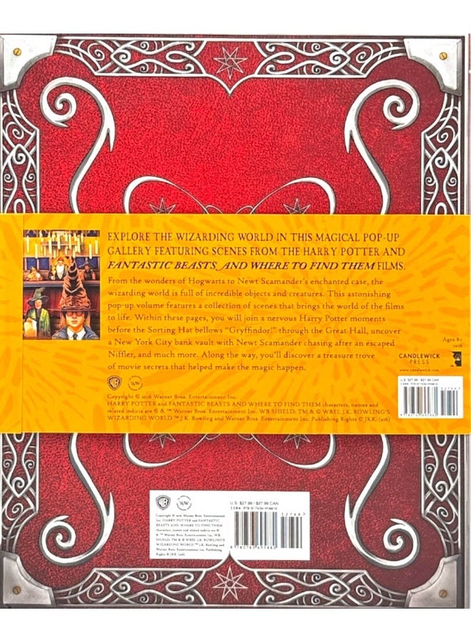 Wizarding World Pop-Up Gallery Of Curiosities Hardcover English by James Diaz - Image 2