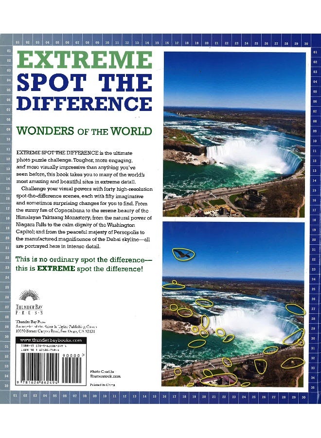 Spot The Difference: Wonders Of The World Hardcover English by Thunder Bay Press - Image 2