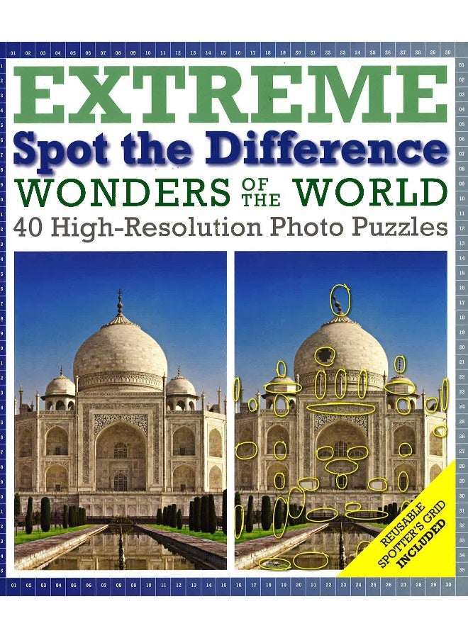Spot The Difference: Wonders Of The World Hardcover English by Thunder Bay Press - Image 1