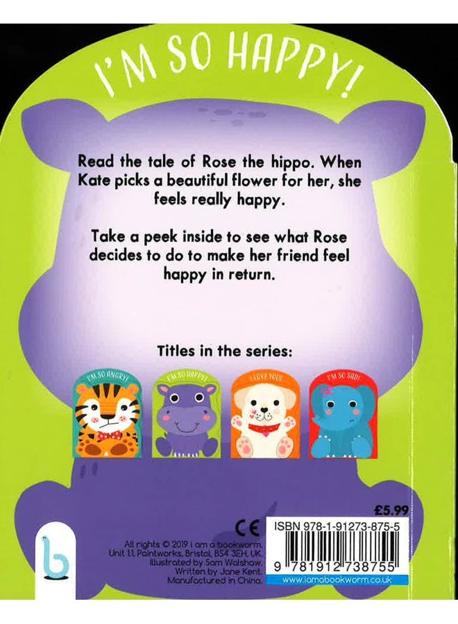 Clever Emotions: I'm So Happy Board Book English by Jane Kent - Image 2