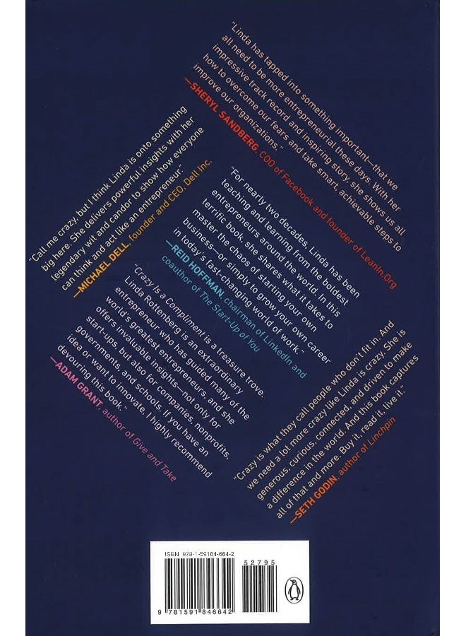 Crazy Is A Compliment: The Power Of Zigging When Everyone Else Zags Hardcover English by Linda Rottenberg - Image 2