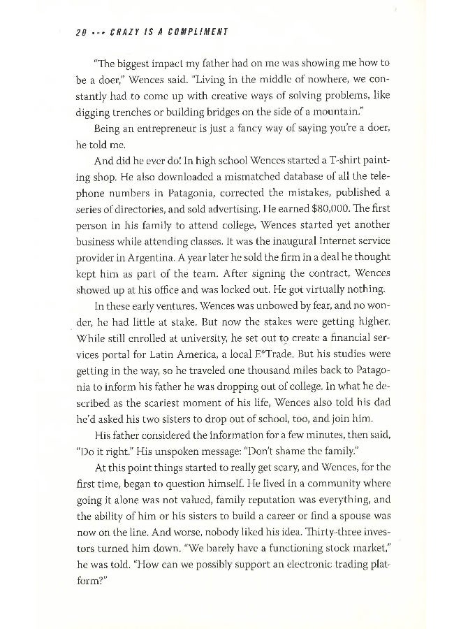 Crazy Is A Compliment: The Power Of Zigging When Everyone Else Zags Hardcover English by Linda Rottenberg - Image 5