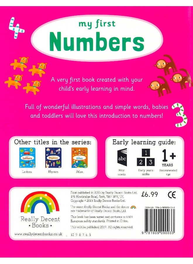 My First Numbers Hardcover English by Really Decent Books - Image 2