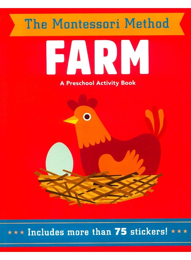 The Montessori Method-Farms (Book) Paperback English by Ws Kids - Image 1