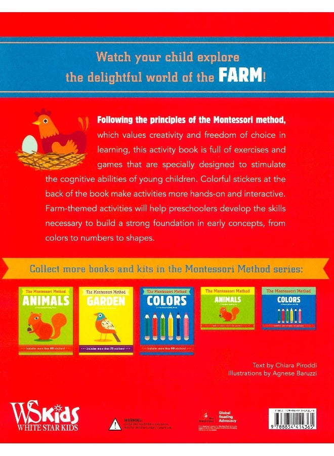 The Montessori Method-Farms (Book) Paperback English by Ws Kids - Image 2