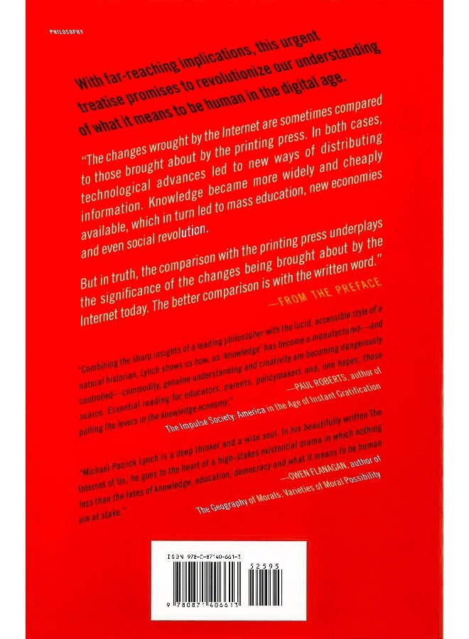 The Internet Of Us Hardcover English by Michael P. Lynch - Image 2