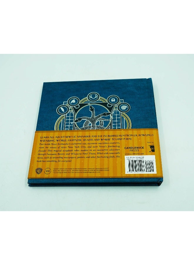 Fantastic Beasts Newt Scamander Scrap Book Hardcover English by Rick Barba - Image 2