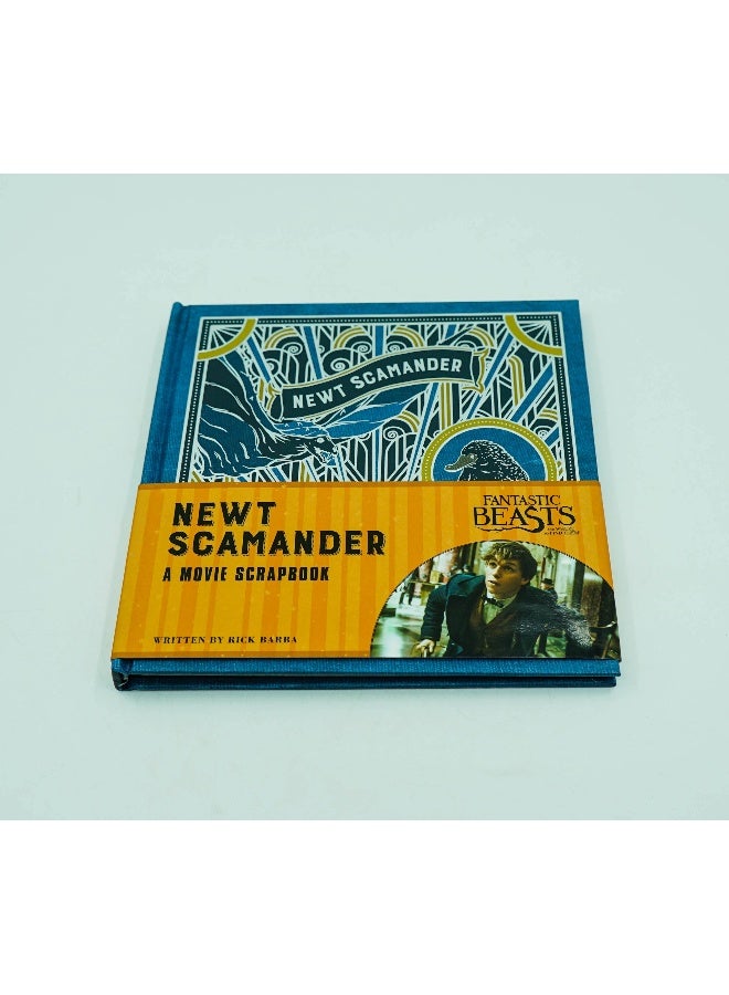 Fantastic Beasts Newt Scamander Scrap Book Hardcover English by Rick Barba - Image 1