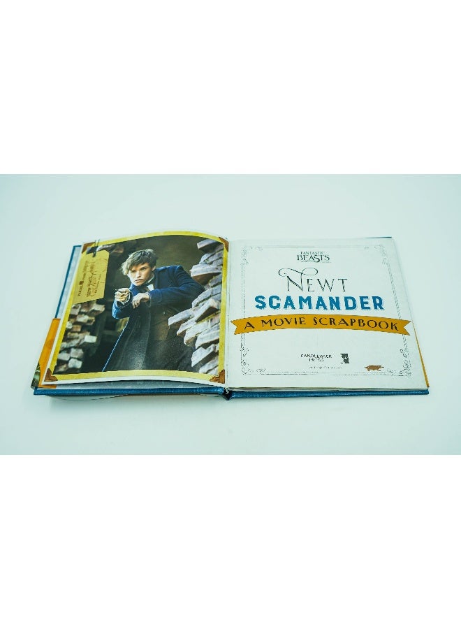 Fantastic Beasts Newt Scamander Scrap Book Hardcover English by Rick Barba - Image 3