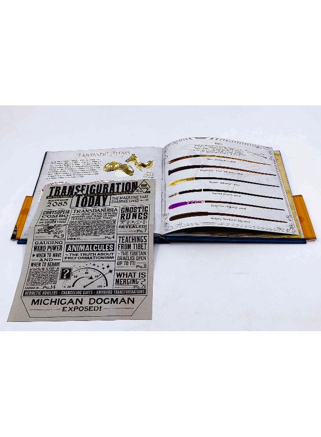 Fantastic Beasts Newt Scamander Scrap Book Hardcover English by Rick Barba - Image 4
