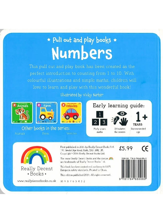 Pull Out And Play - Numbers Hardcover English by Really Decent Books - Image 2
