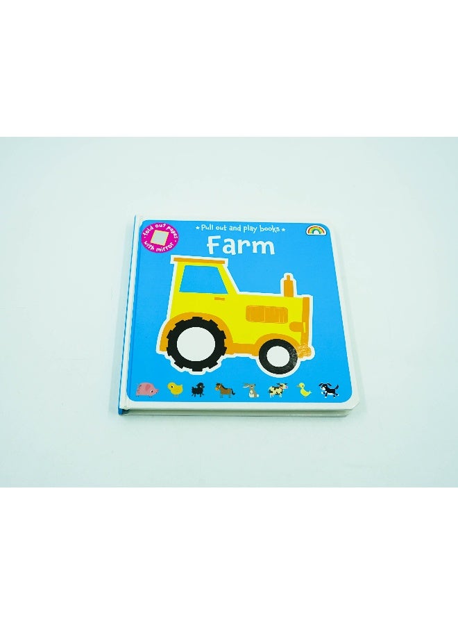 Pull Out And Play - Farm Hardcover English by Really Decent Books - Image 1