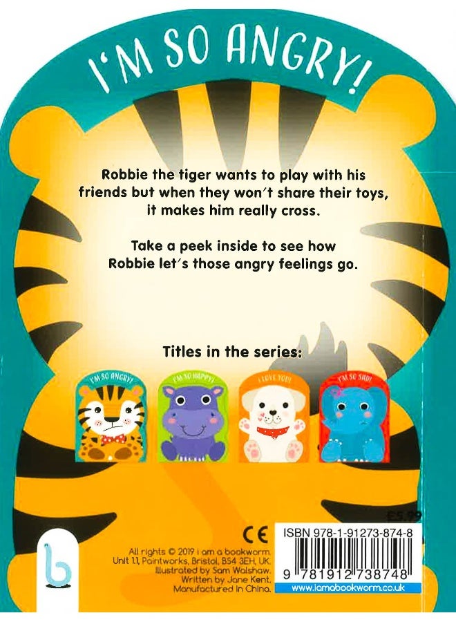 Clever Emotions: I'm So Angry Board Book English by Jane Kent - Image 2