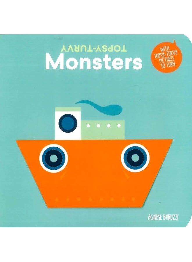 Topsy Turvy Monsters Board Book English by Agnese Baruzzi - Image 1
