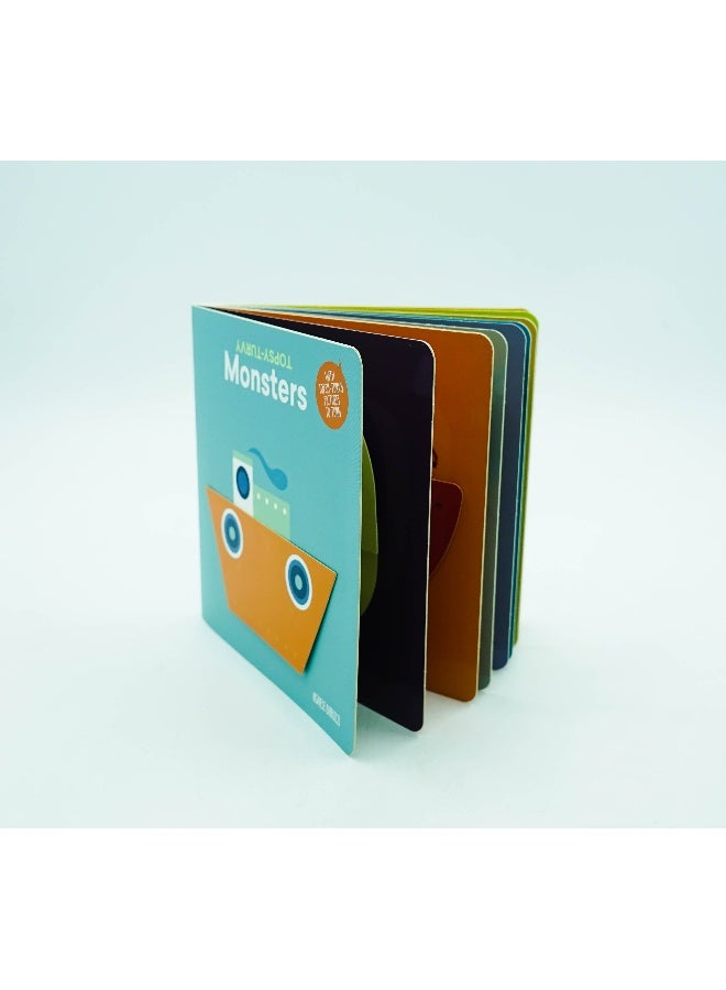 Topsy Turvy Monsters Board Book English by Agnese Baruzzi - Image 5