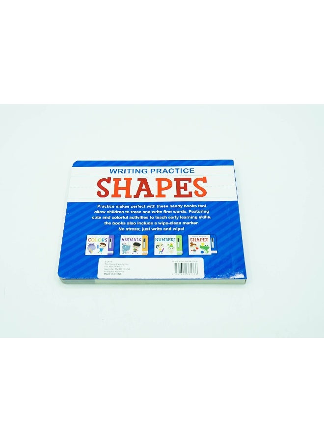 Writing Practice: Shapes Board Book English - Image 2