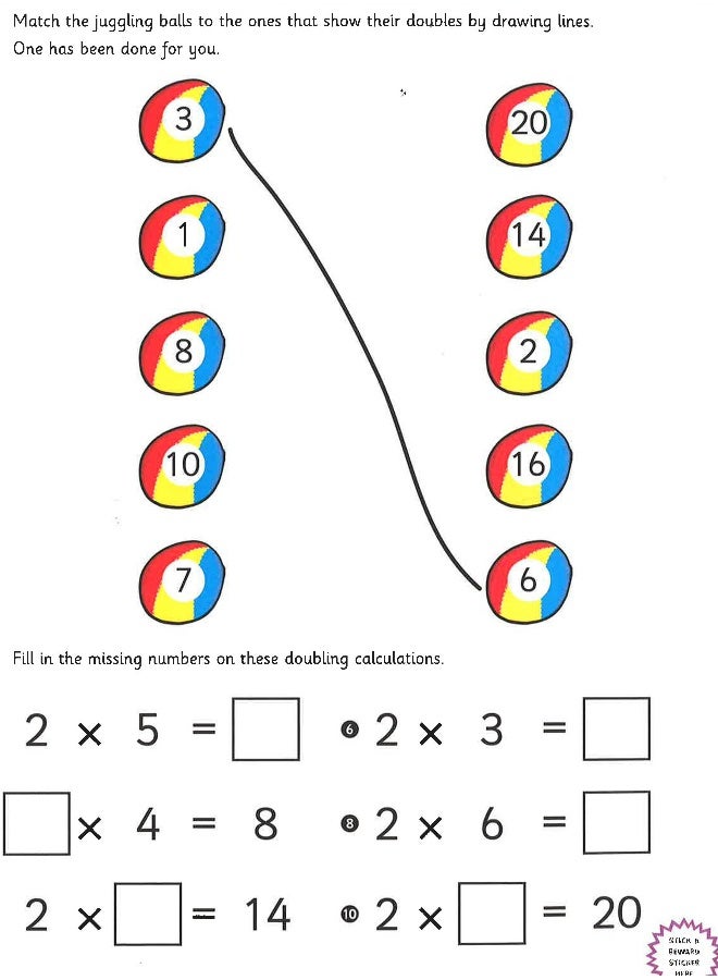 Help With Homework Maths: Practise All Key Stage 1 Skills In One Bumper Workbook Paperback English by Katie Abey - 21 Jan 2019 - Image 5