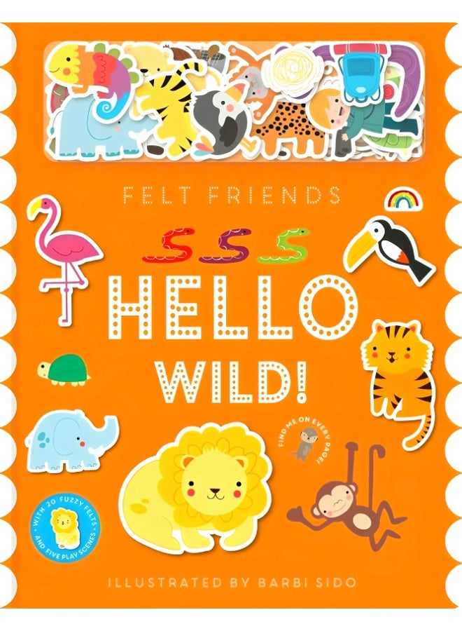 Felt Friends  Hello Safari Hardcover English by Barbi Sido - 15 Mar 2019