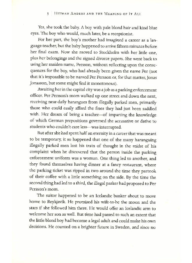 Hitman Anders And The Meaning Paperback English by Jonasson Jonas - Image 5