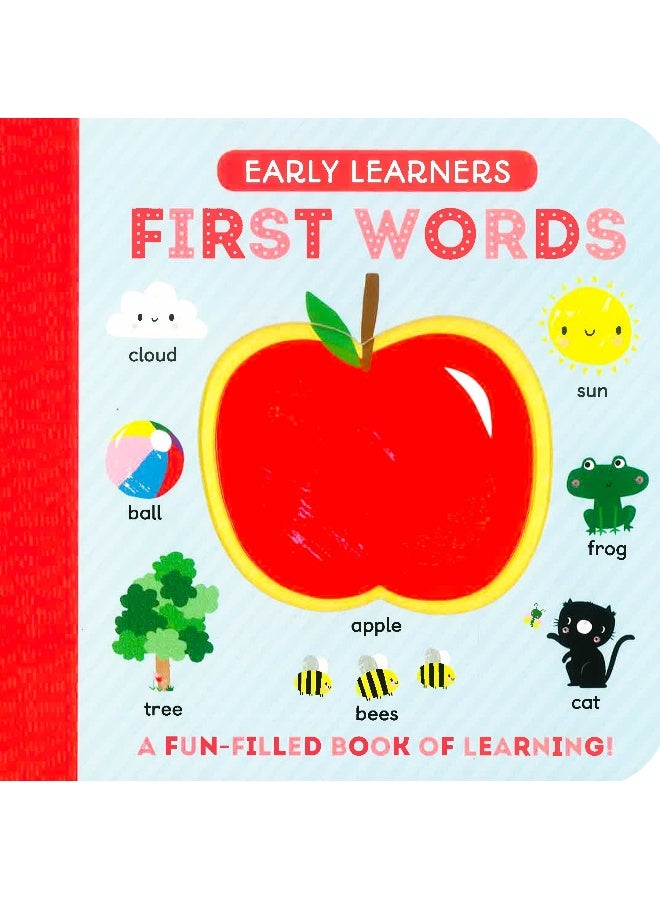 Early Learners: First Words Board Book English - Image 1