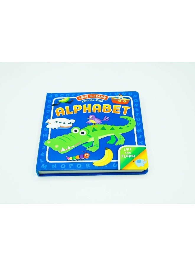 Lift The Flap Alphabet Board Book English by Rainstorm - Image 1