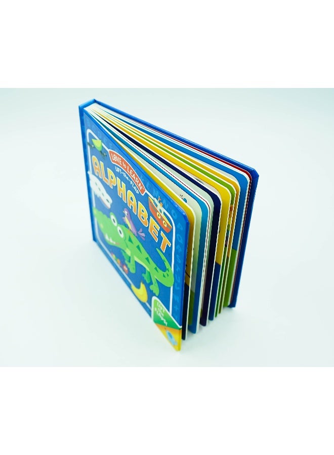 Lift The Flap Alphabet Board Book English by Rainstorm - Image 5