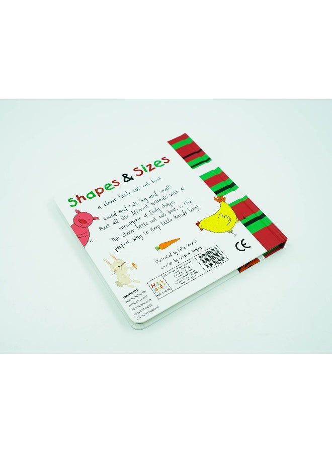 Cut Out Board Books - Shapes And Sizes Board Book English by North Parade - Image 2