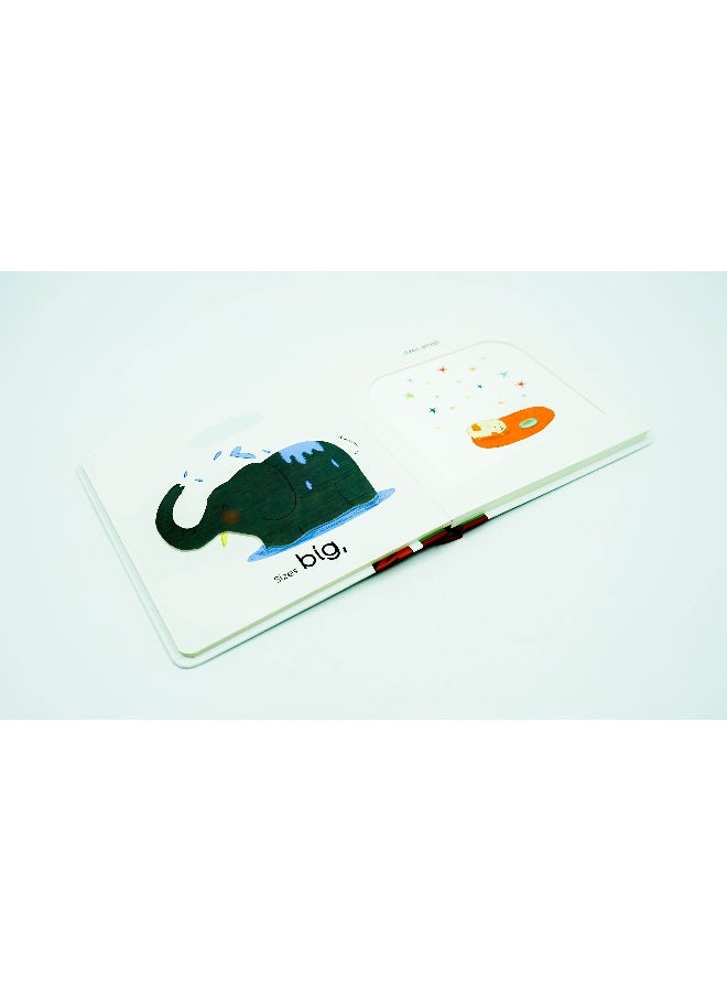 Cut Out Board Books - Shapes And Sizes Board Book English by North Parade - Image 5