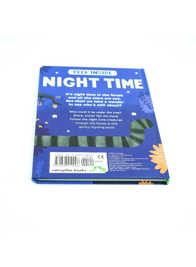 Peek Inside: Night Time Board Book English - 2019 - Image 2