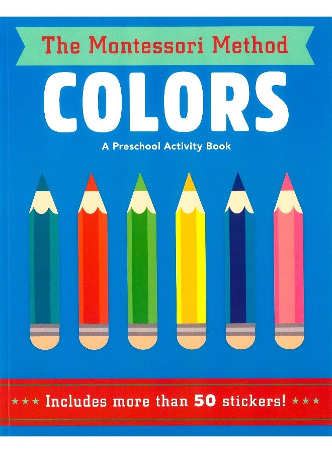 The Montessori Method : Colors A Preschool Activity Book Paperback English - Image 1