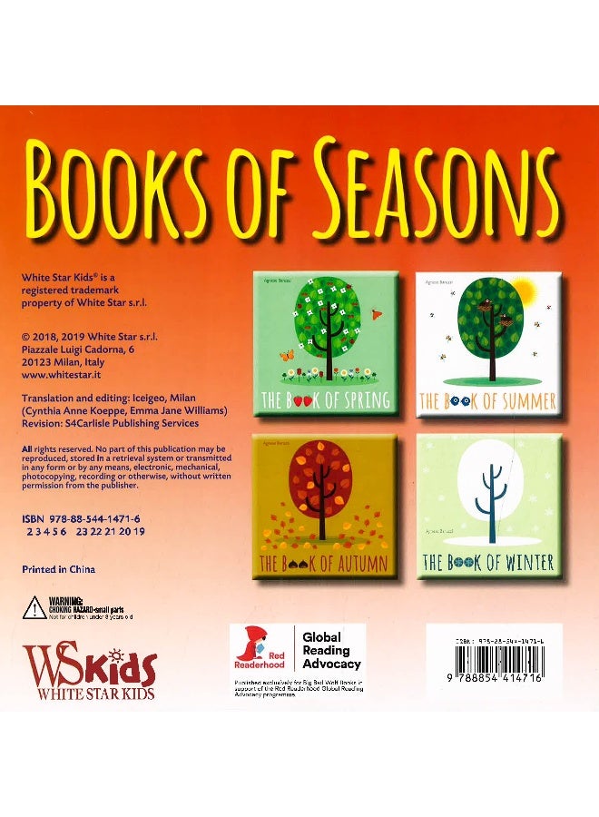 Books Of Seasons (Set Of 4 Books) Board Book English - Image 2