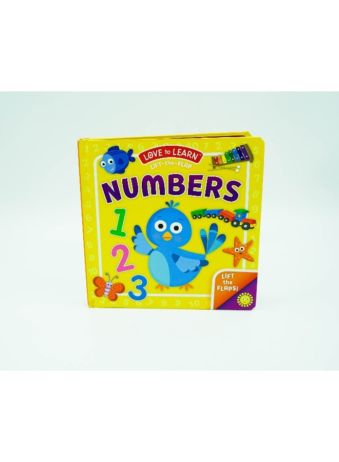 Lift The Flap : Numbers Board Book English - Image 1