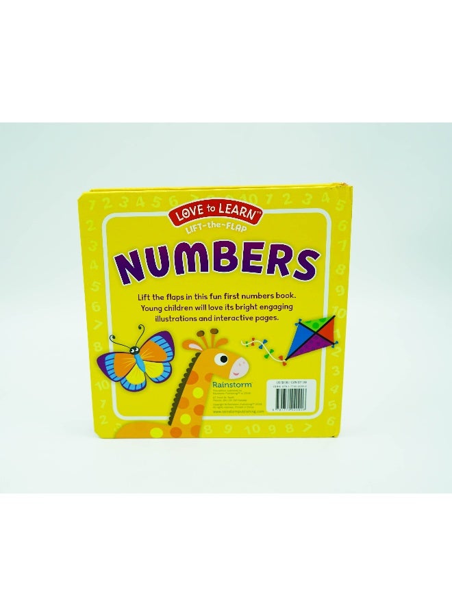 Lift The Flap : Numbers Board Book English - Image 2