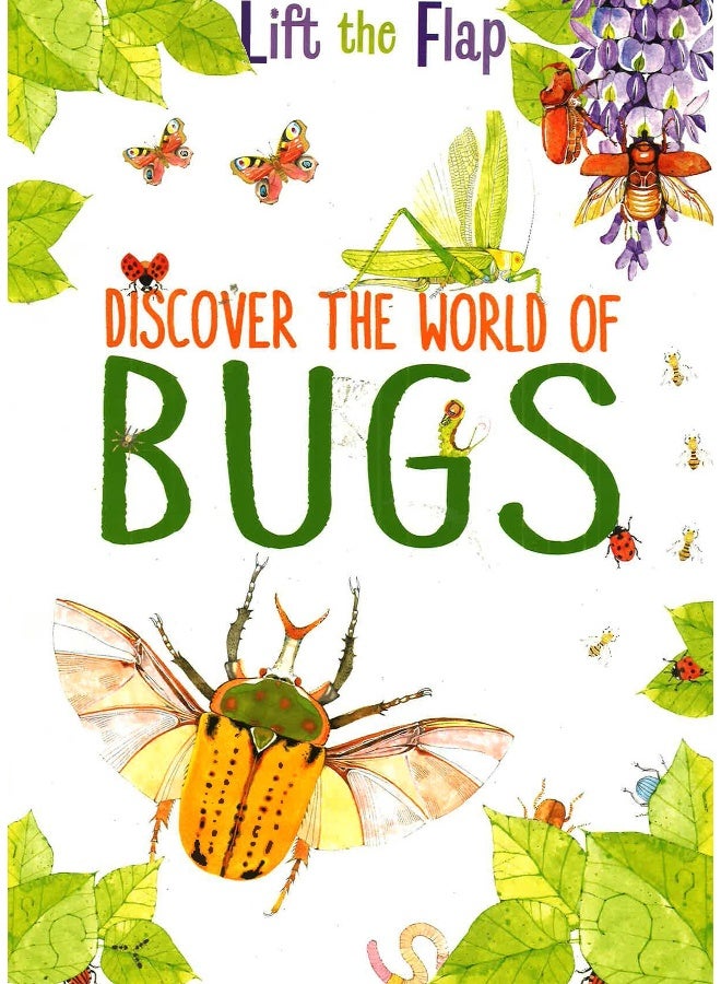 Lift The Flaps: Discover The World Of Bugs Hardcover English by Margherita Borin - Image 1