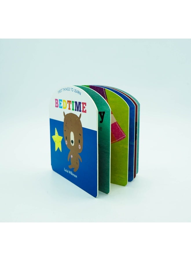 First Things To Learn : Bedtime Board Book English by Lucia Wilkinson - Image 5