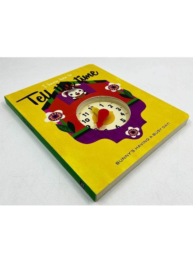 I Know How To Tell Time Board Book English - Image 1
