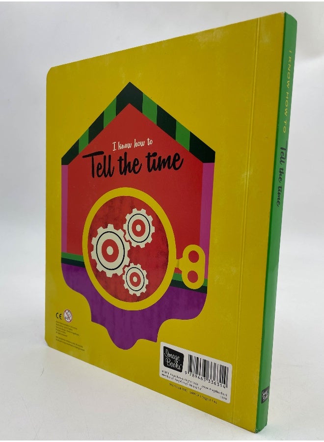 I Know How To Tell Time Board Book English - Image 2