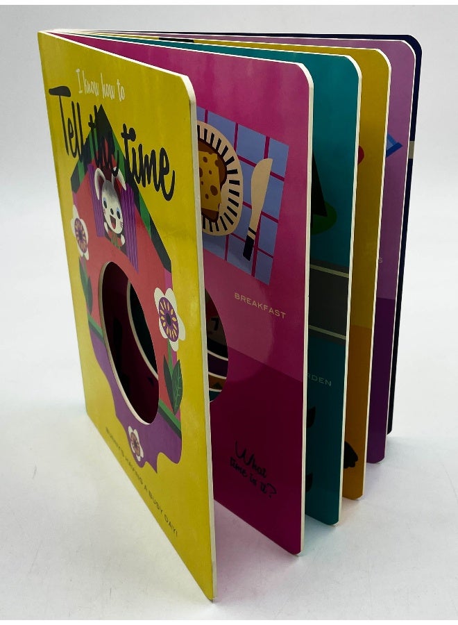 I Know How To Tell Time Board Book English - Image 5