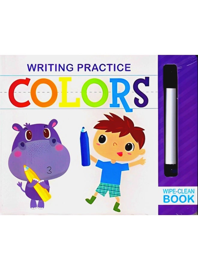 Writing Practice: Colors Board Book English - Image 1