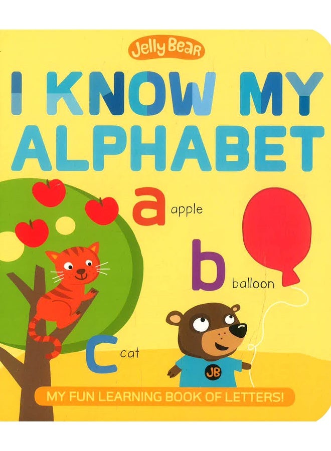 Jelly Bear: I Know My Alphabet Board Book English - Image 1
