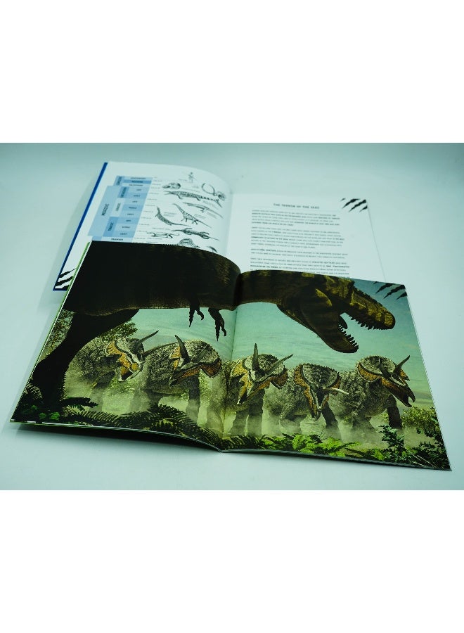Great Predators, Herbivores Dinosaurs, Armored Dinosaurs, Aquatic Reptiles (Set Of 4 Books) Paperback English by Giuseppe Brillante - Image 4