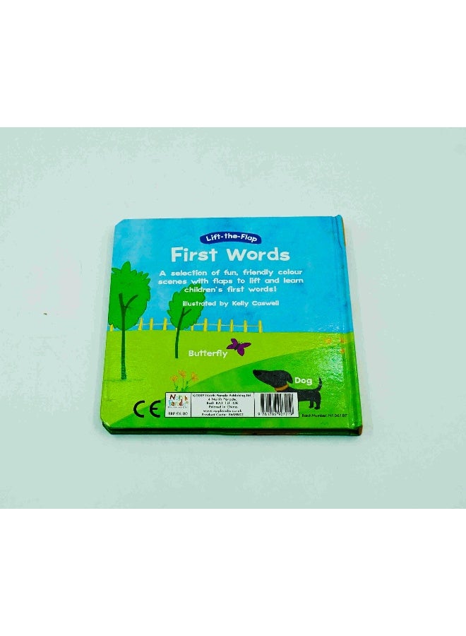 Lift-The-Flap: First Words Board Book English by Kelly Caswell - Image 2