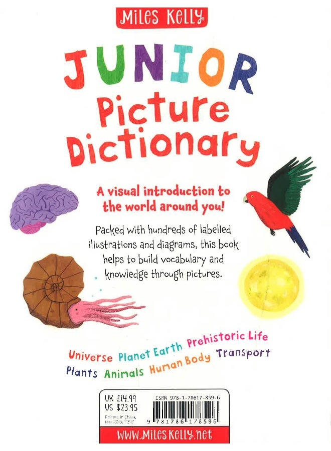Junior Picture Dictionary Paperback English - 18 Apr 2019 - Image 2