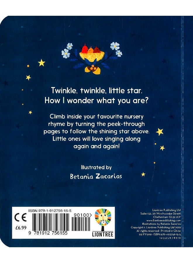 Twinkle Twinkle Little Star Board Book English by Betania Zacarias - Image 2
